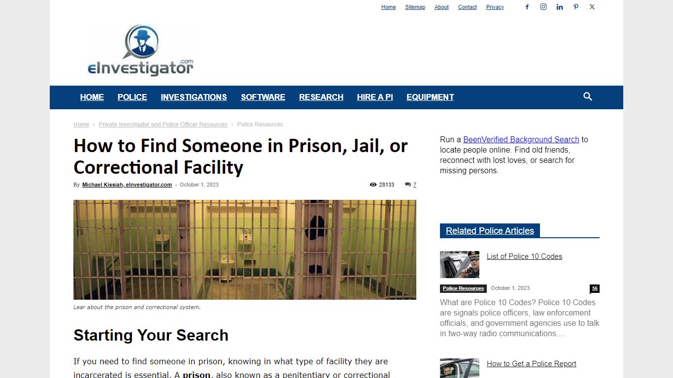 How to Find Someone in Prison, Jail, or Correctional Facility